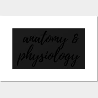 Anatomy and Physiology Binder Label Posters and Art